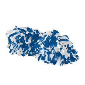 Помпон для танцев пластиковый P-2-2 королевский белый